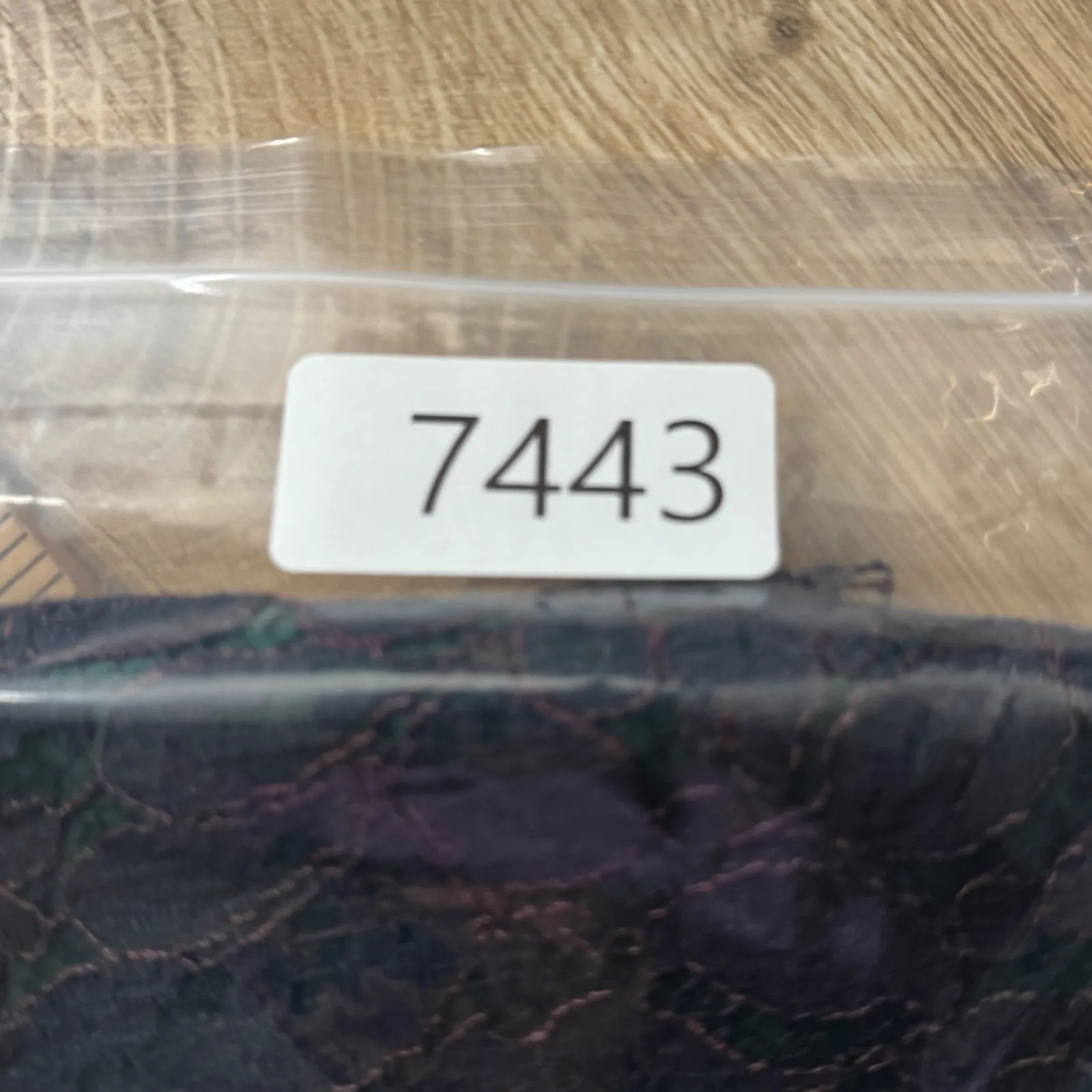 Talbots Skirt Petites 14P Black Lace Pencil Office Business Party Goth Glam Work - Image 9