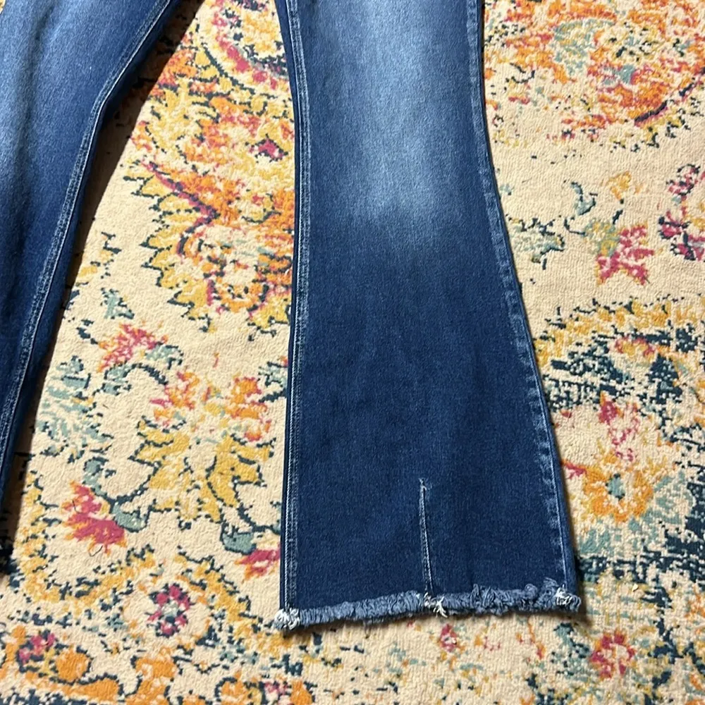 Kancan 15/31 flare leg jeans Blue - Image 2