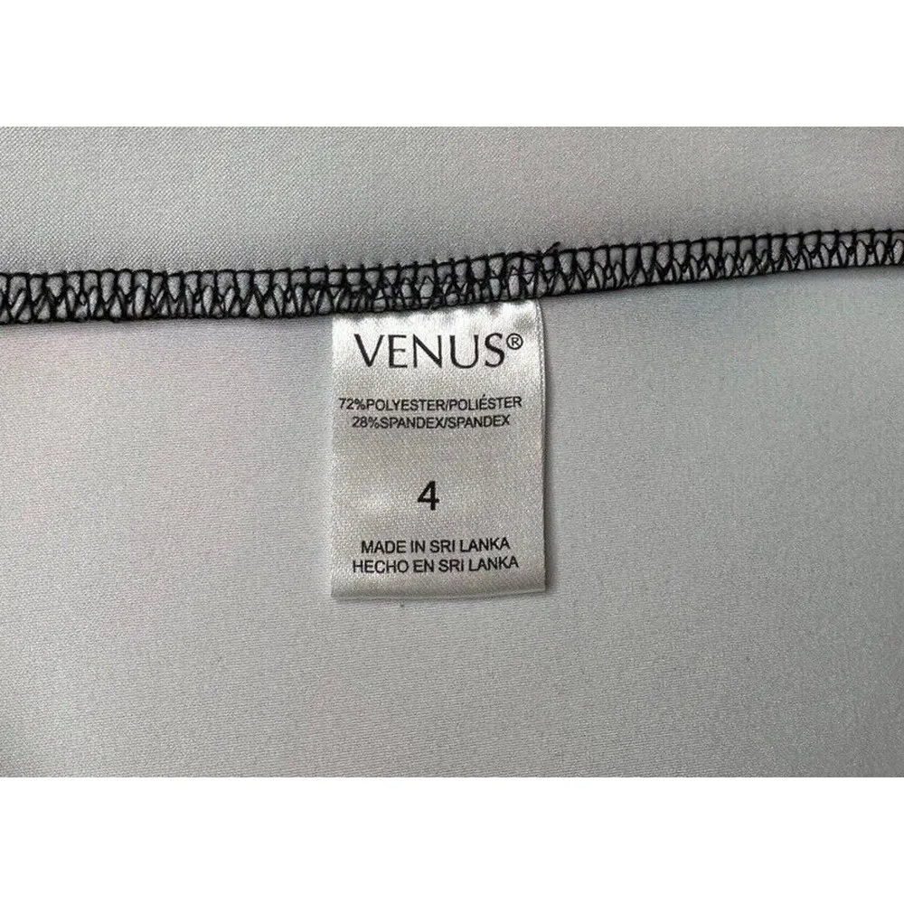 NEW Womens Venus Floral Tropical Palm Leaf Print Scuba Knit Bikini Swimsuit Sz 4 - Image 8