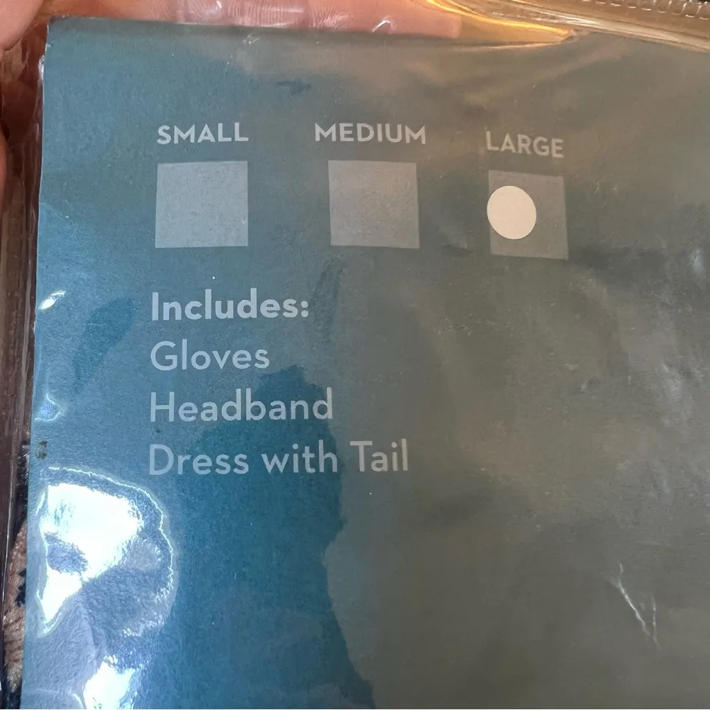 Boo! Inc Flirty Feline Sexy Cat Halloween Costume Sexy Kitty Kitten Size Large Black - Image 7