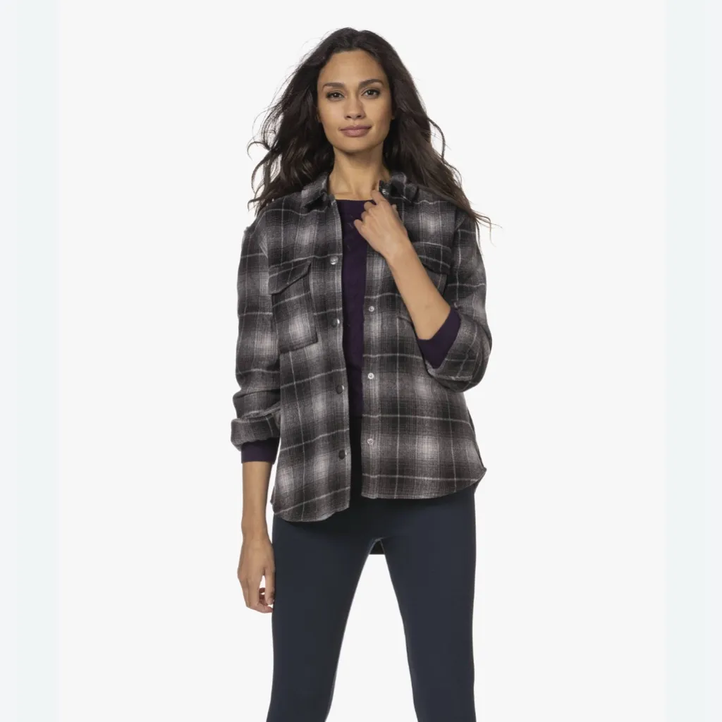 Rails Turner Jacket / Shacket in Ash Pearl Plaid S - Image 2