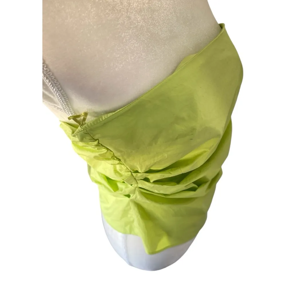 ZARA strapless poplin top Sz L - Image 7