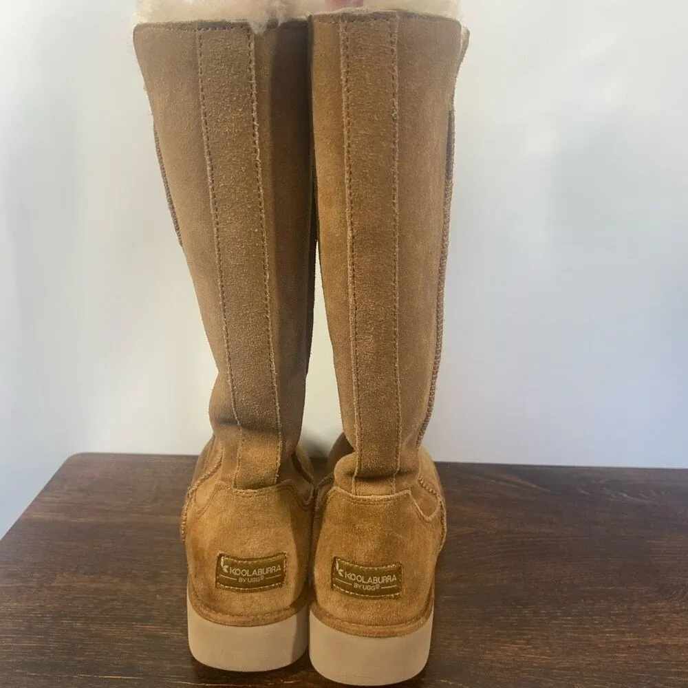Koolaburra by Uggs tan tall boot size 7 Tan - Image 9