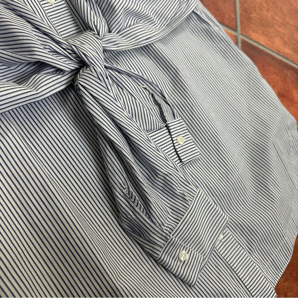 NWT Maeve Anthropologie Deconstructed Oxford Skirt Skirt - Image 8