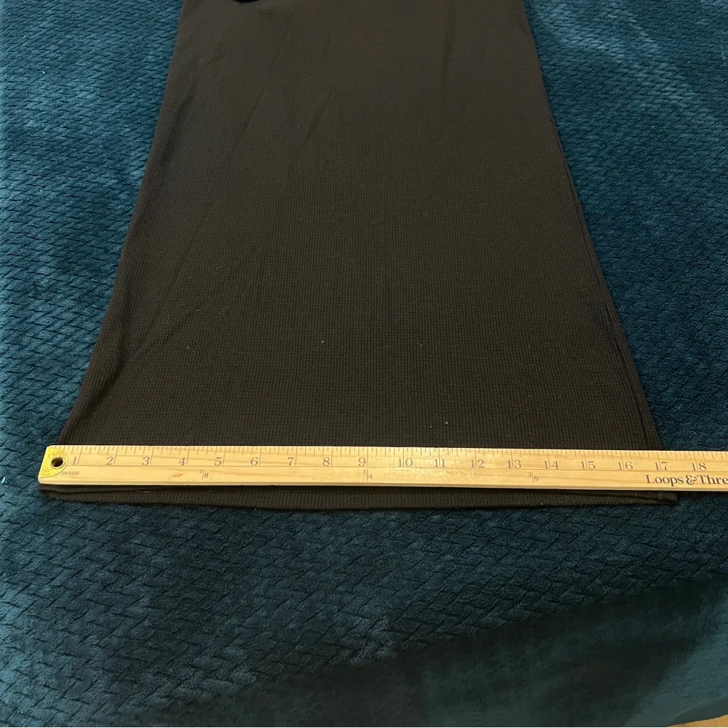 Athleta Wind Down Sleep V-Neck Romper Stretch Waffle Knit Relaxed Fit Stretch M - Image 16