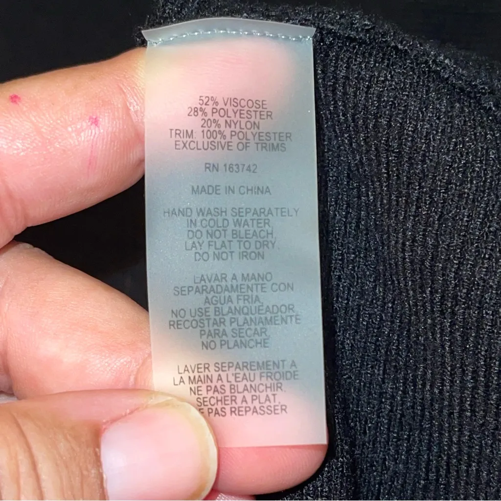 LIV Milano sweater Black Size 1X - Image 8