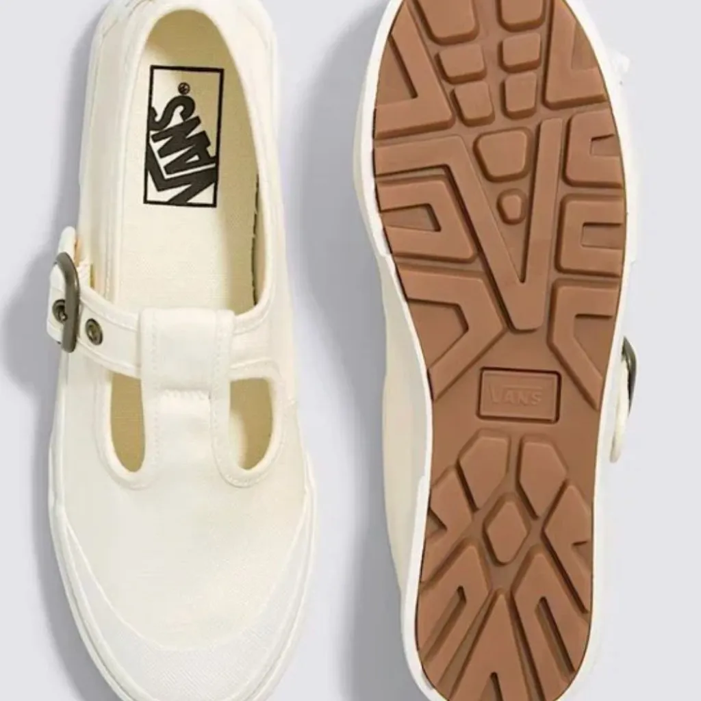 NEW VANS Mary Jane Style 93 Shoe Classic White Chunky Lug Sole M 6 W 7.5 - Image 5