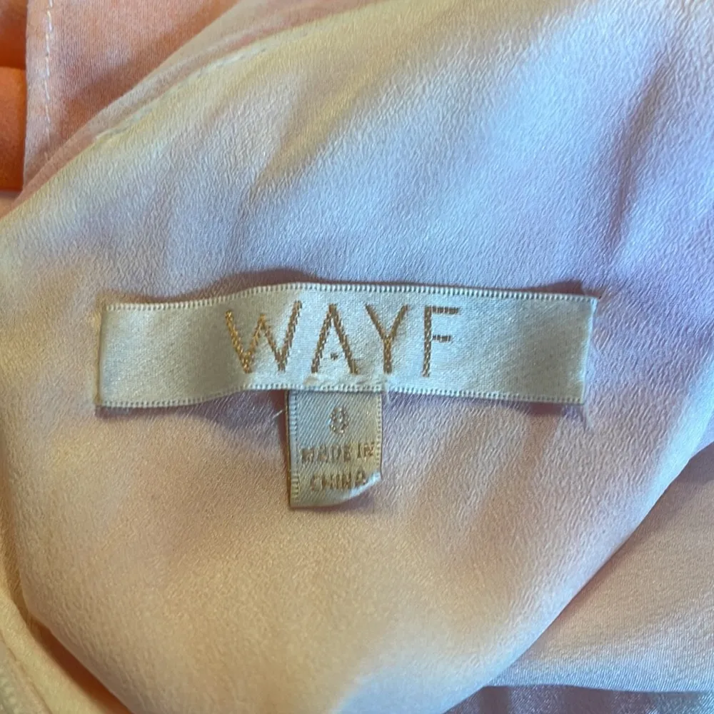 Wayf Chelsea Tiered Ruffle Maxi Dress In Passion Tie Dye Size Small - Image 5