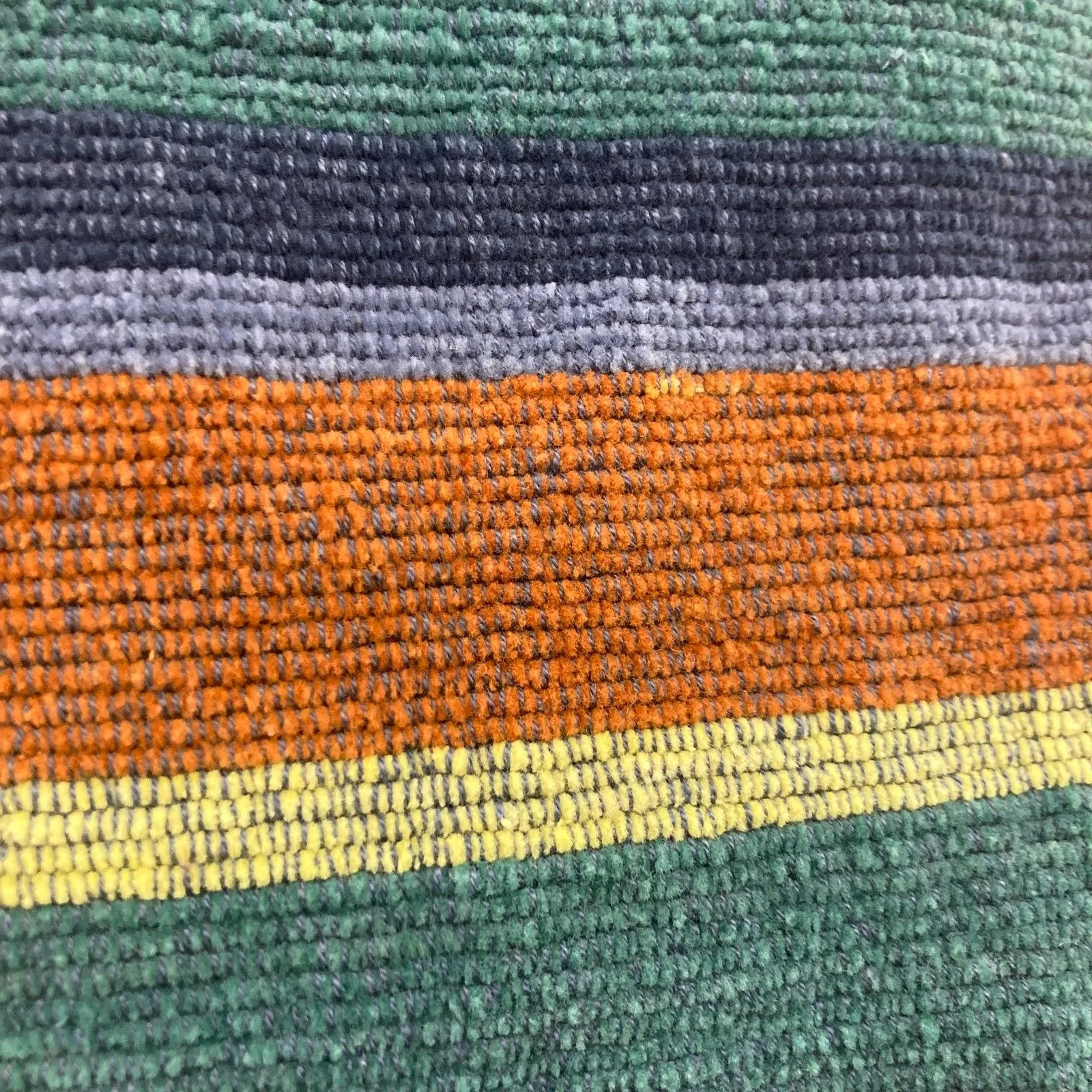 Susan Bristol Vintage Tapestry Vest M/L 90s Multi Stripe - Image 9