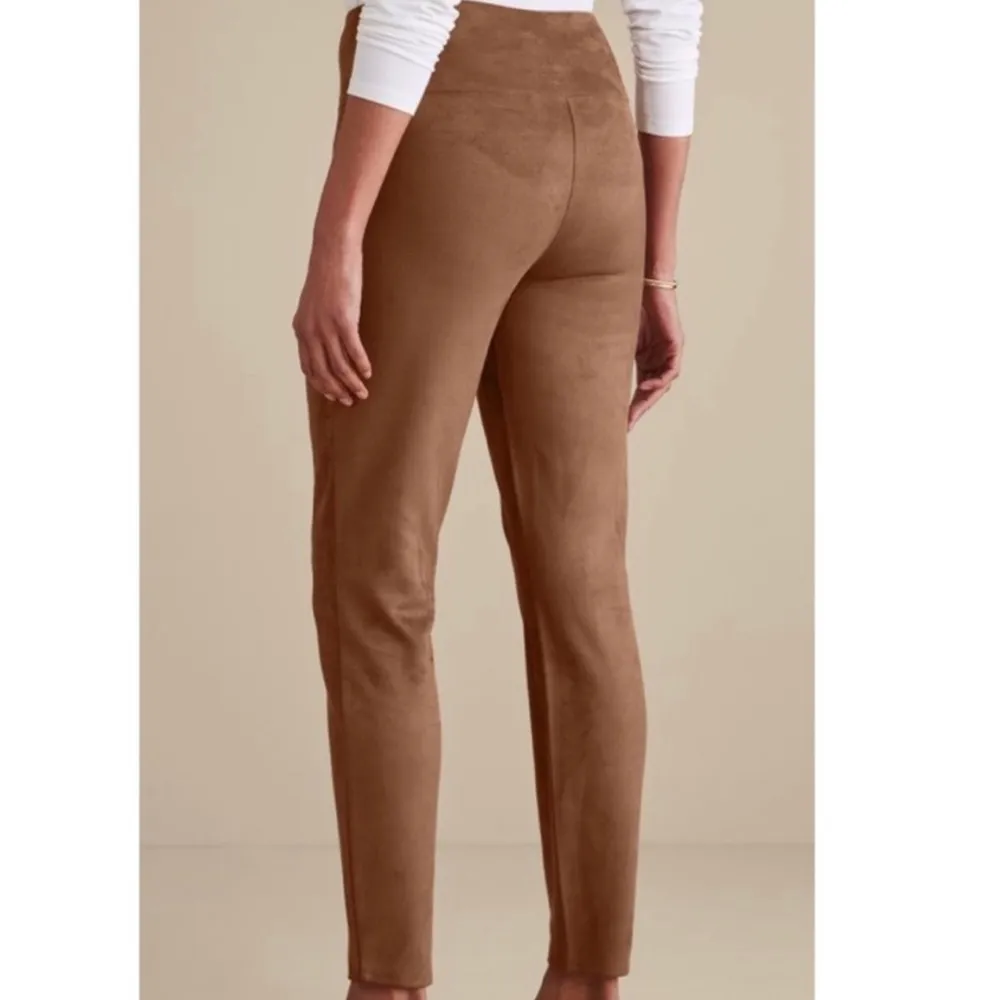 Soft Surroundings  Faux Suede Leggings - Image 4
