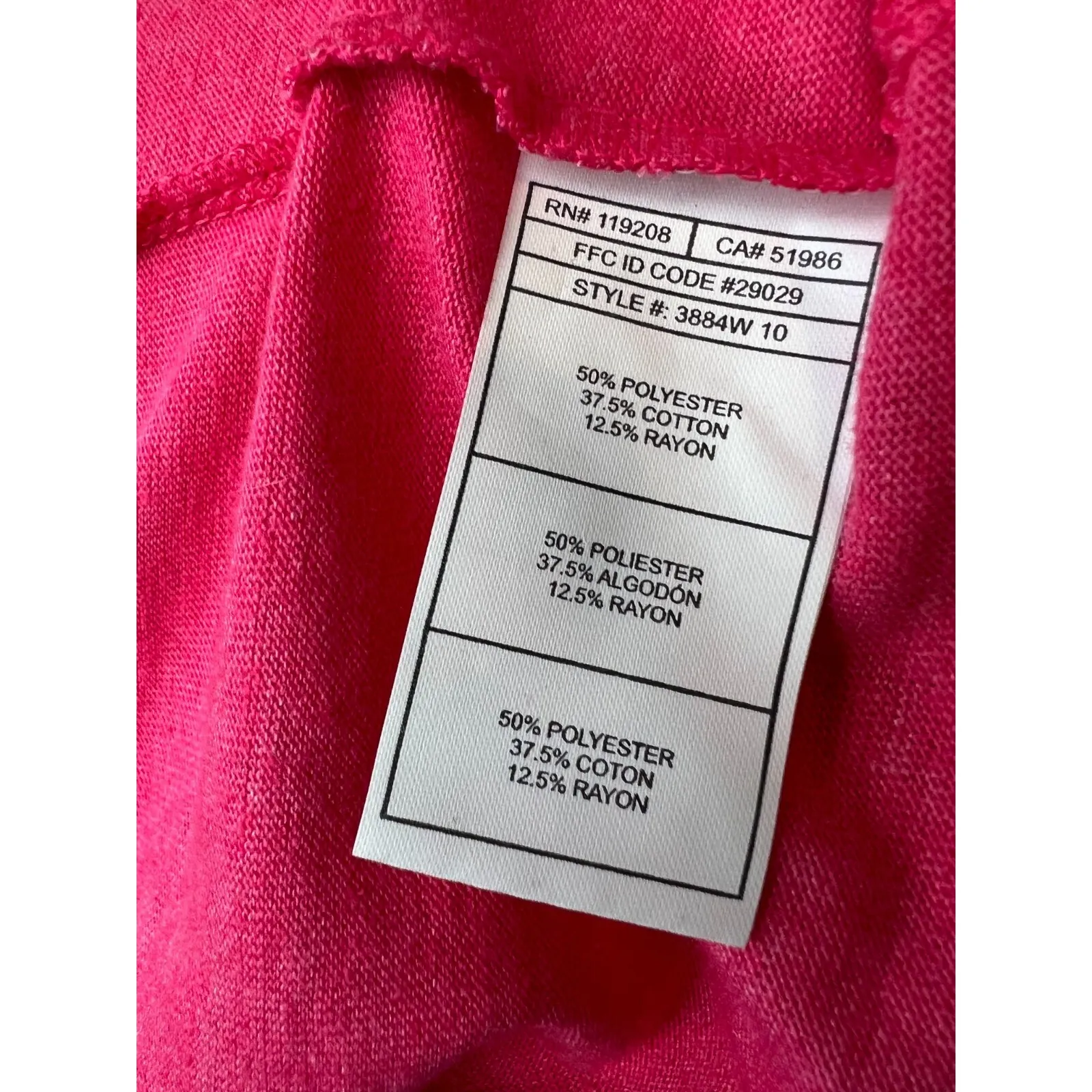 NWT Adidas short sleeve tee shirt size Small Womens T-Shirt Pink Barbiecore - Image 5