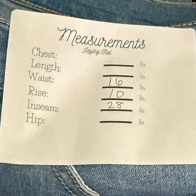 Venus Vintage Floral Rhinestone Pearl Embellished Slim Leg Mid Rise Jean 12 Blue - Image 8