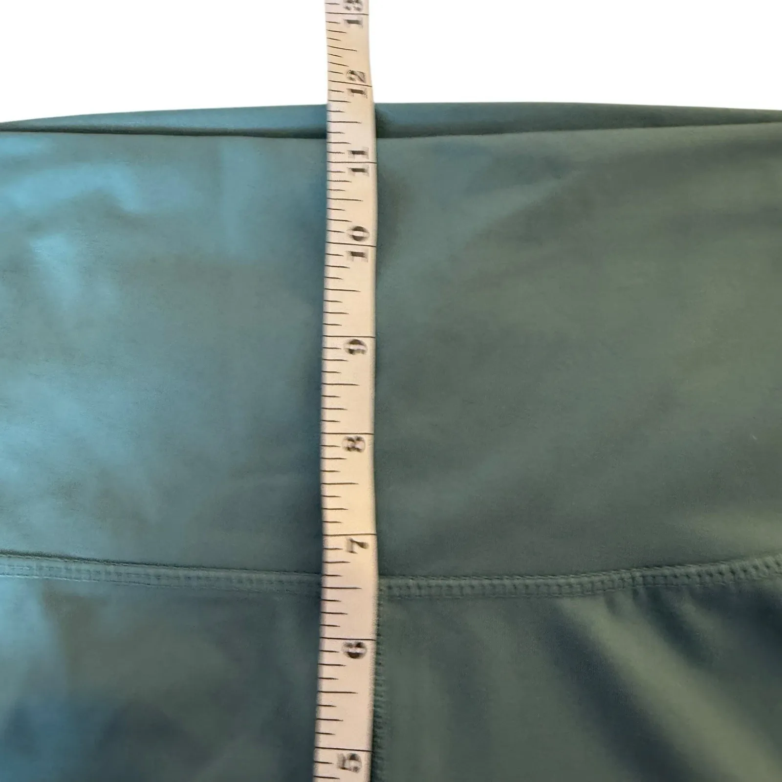 Yogalicious Lux 7/8 Leggings Teal Size Large Active Athletic Fitness Workout Gym - Image 6