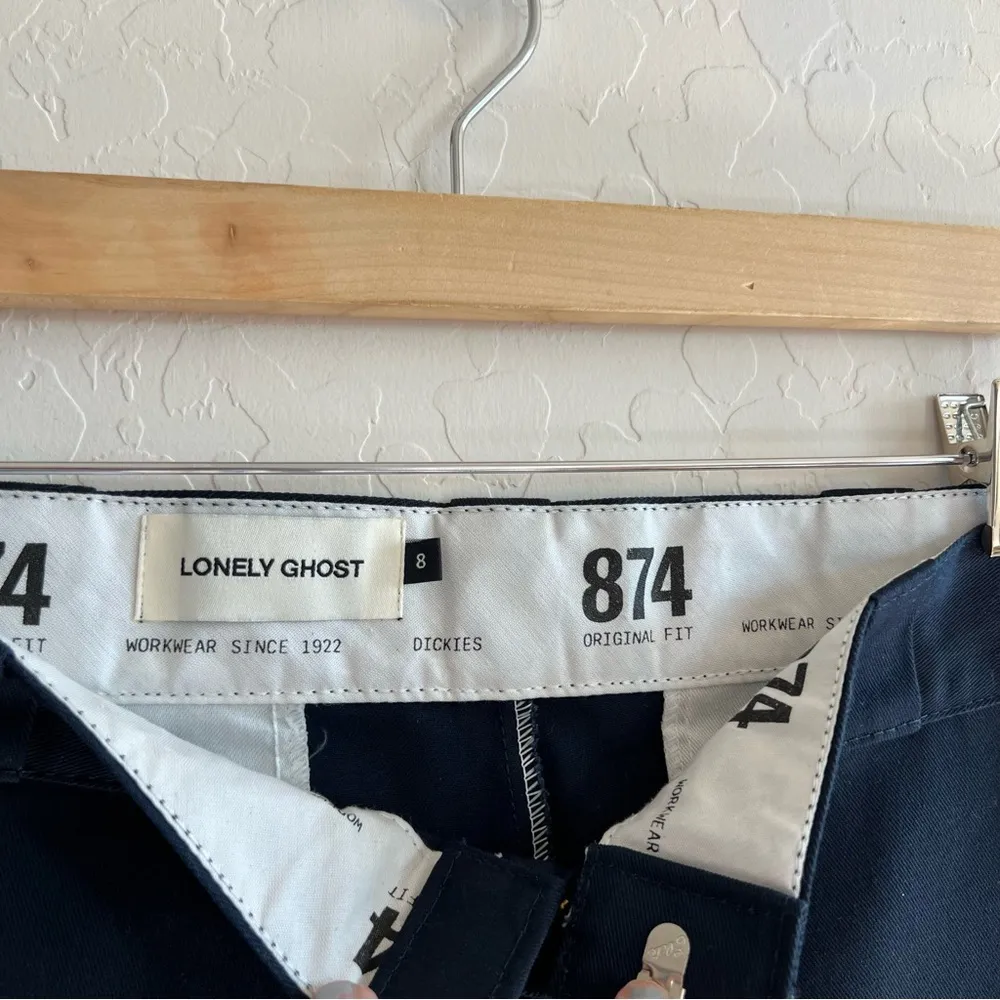 Lonely Ghost x Dickies Dark Blue Work Pants - Image 4