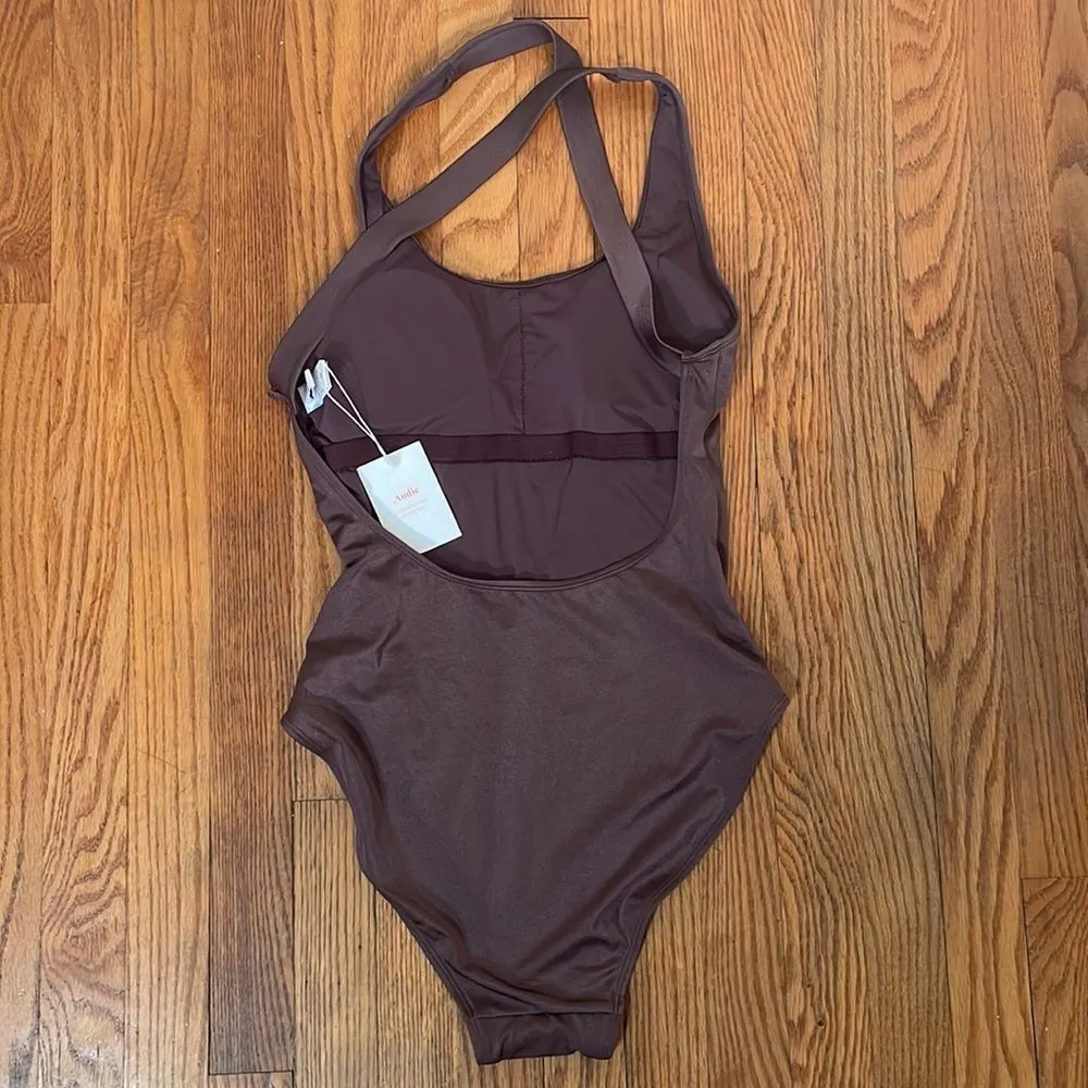 Andie The Tulum One Piece Swimsuit Licorice Purple Size M NWT - Image 4