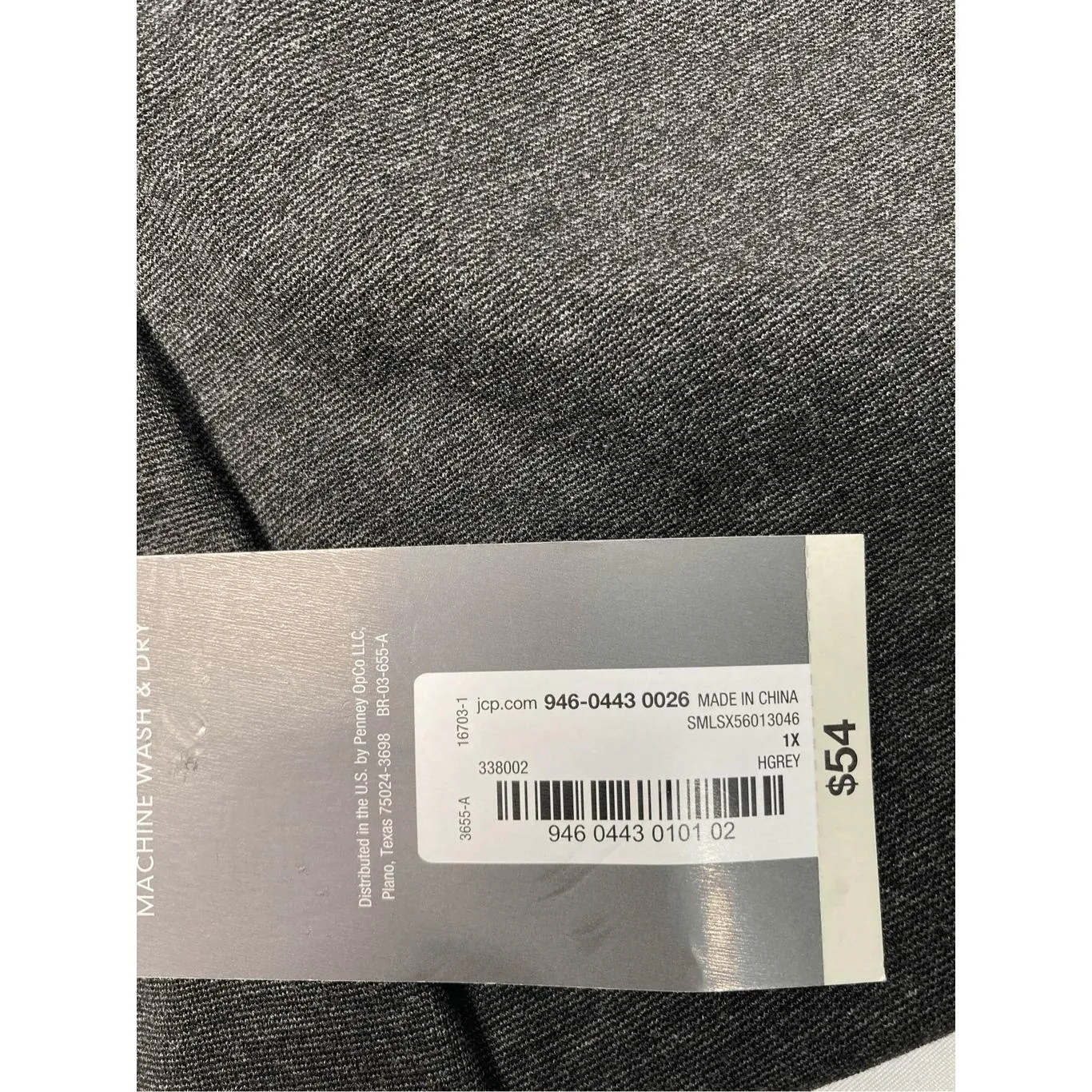 Worthington Flare-Leg Bootcut‎ Pants Heather Gray 1X - Image 4