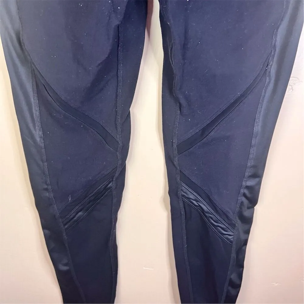 Alo Yoga Epic Mesh Women's High Waist Mesh Leggings Black Size Medium Activewear - Image 4