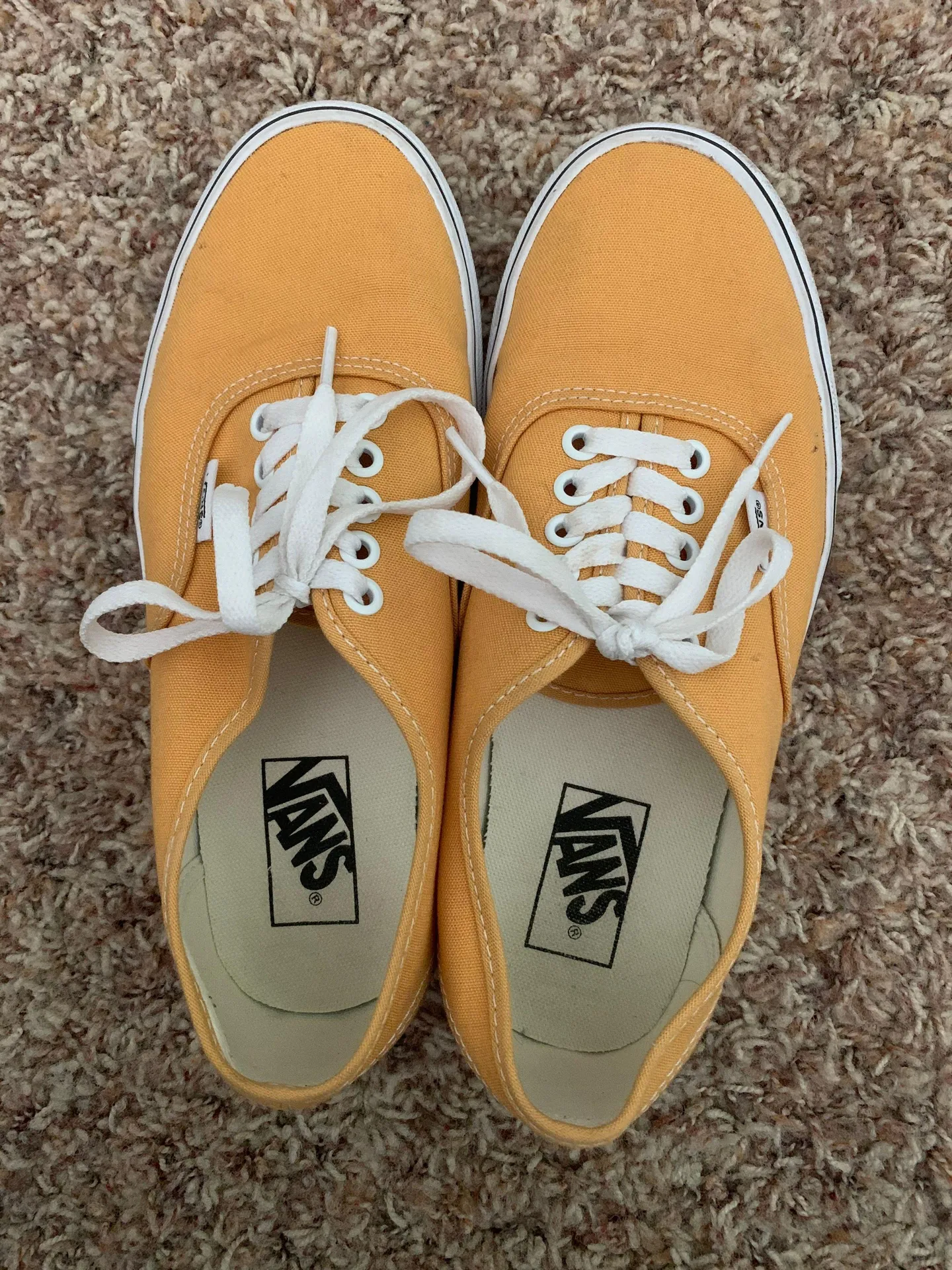 Vans Authentic Yellow Shoes - Image 2