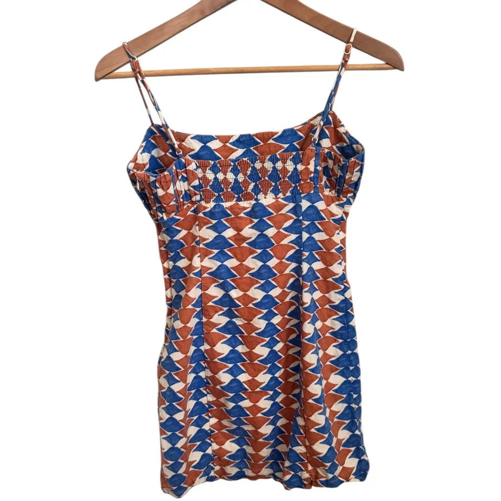 Anthropologie Maeve The Ophelia Sleeveless Linen Slim Mini Dress 0 - Image 7