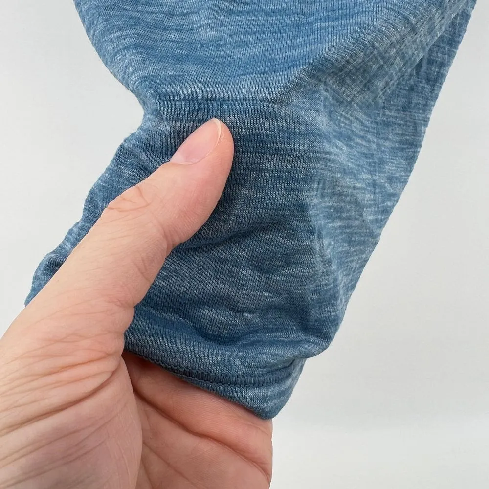 Lululemon Women 6 Glide & Stride Tank Built-In Sports Bra Illuminight Blue‎ Gym - Image 7