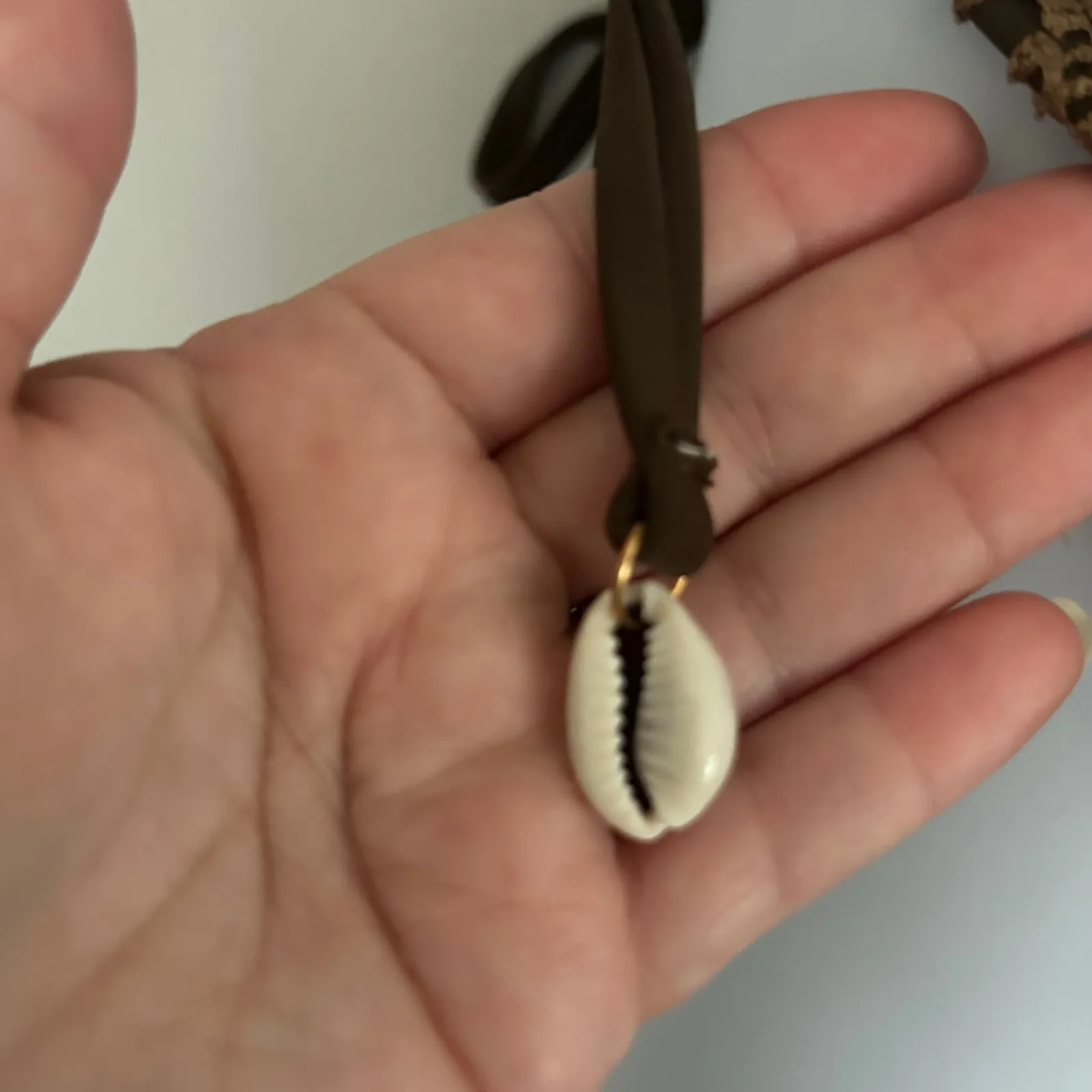 Zaful Two-Piece Crochet Triangle Padded Shell Detail String Bikini M Medium New - Image 5