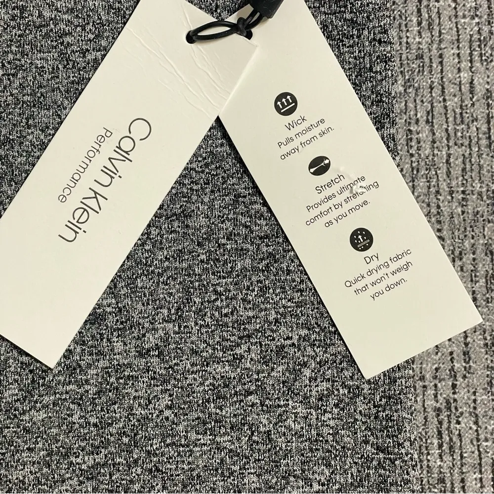 Calvin Klein Performance Crop Tank Top Black Size L - Image 12