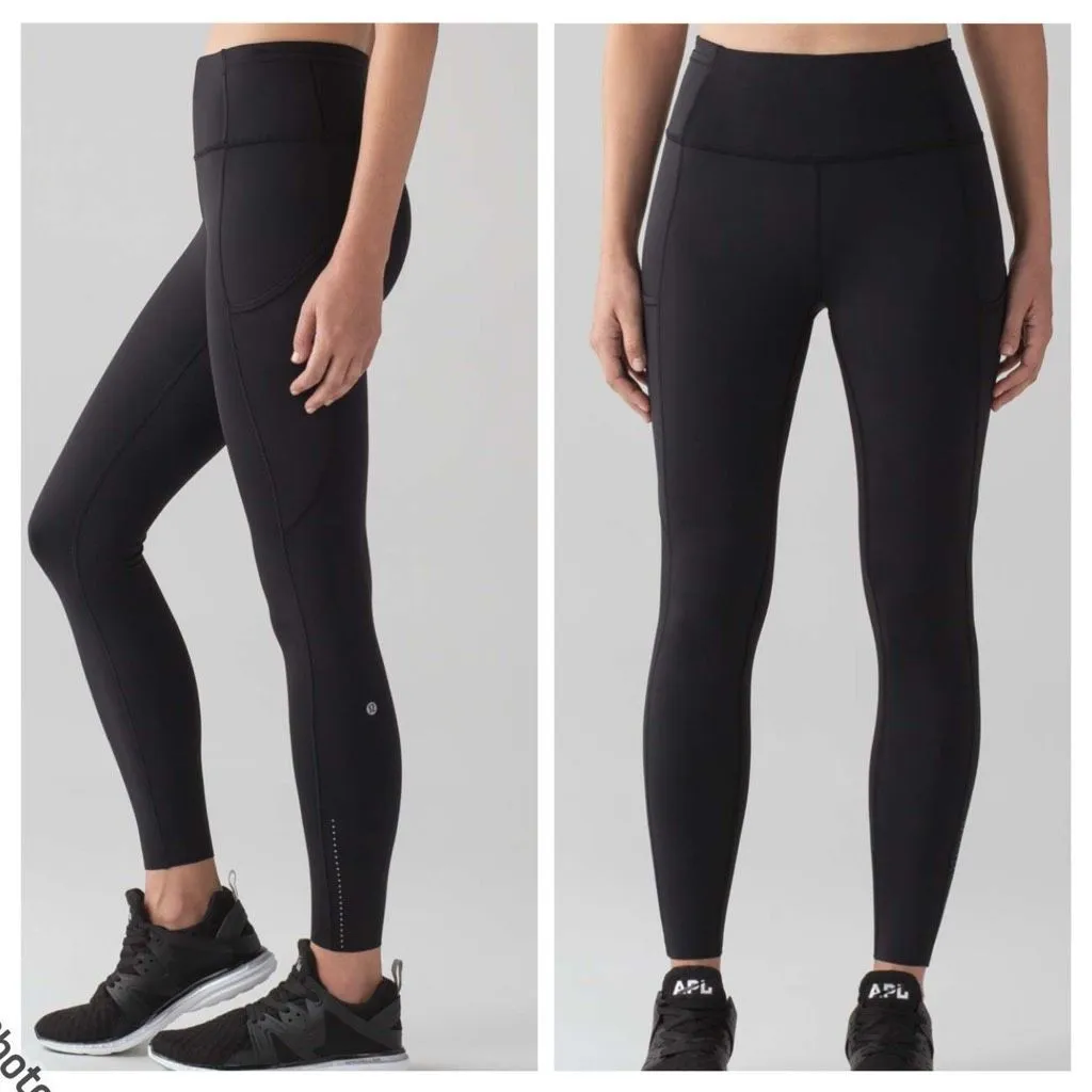 Lululemon Black Fast & Free II 7/8 25in 2 Women - Image 2
