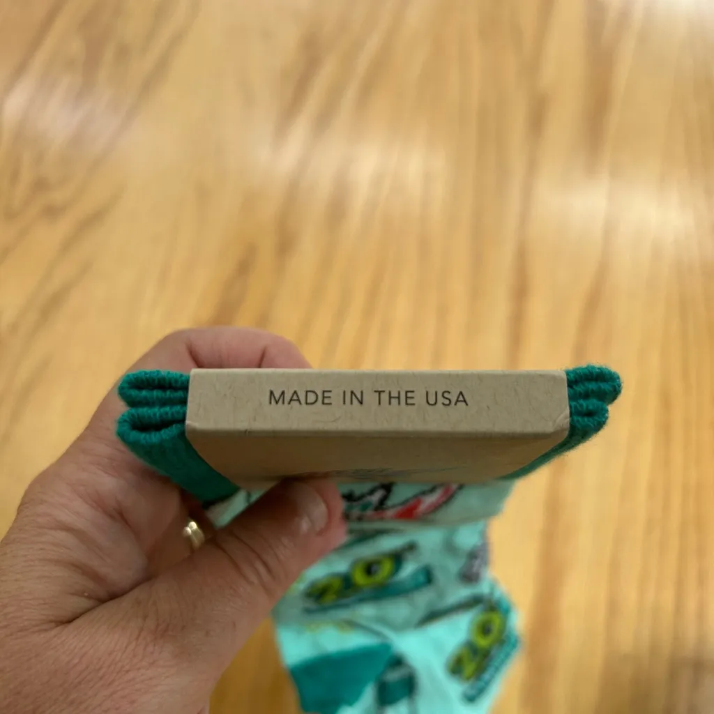 New Mtn Mountain Dew Baja Blast 20th Anniversary Bajaversary Socks - Image 4