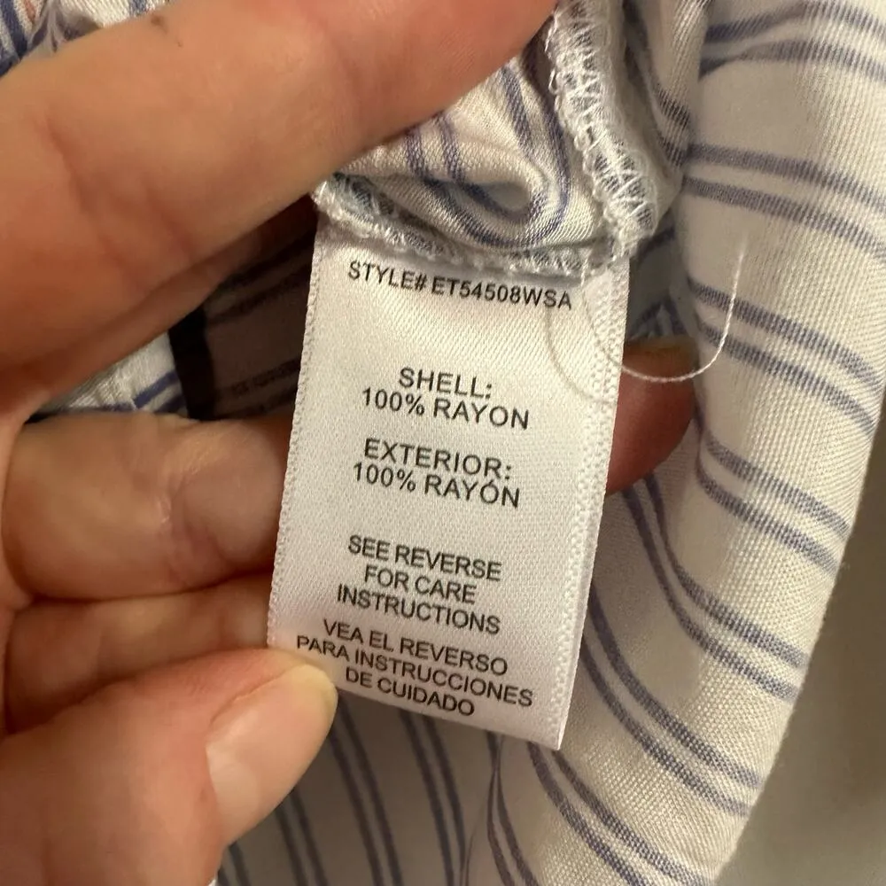 Altard State Boho Tie Front Crop Top Women S Butterfly Sleeve V Neck Embroidered - Image 7