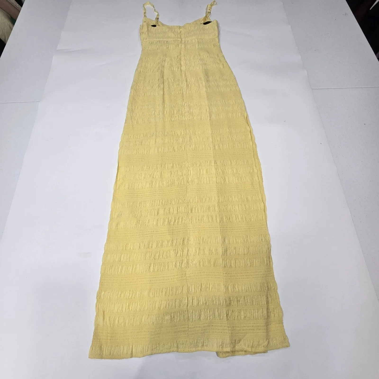 LPA Camille Dress in Butter Yellow XS - Image 13