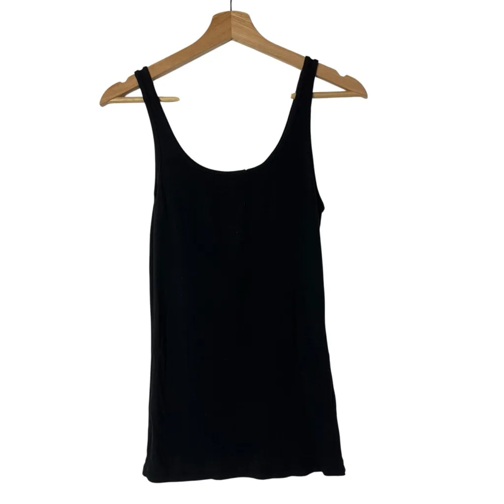 Old Navy  Black Basic Jersey Stretch Tami Tank Top S - Image 2