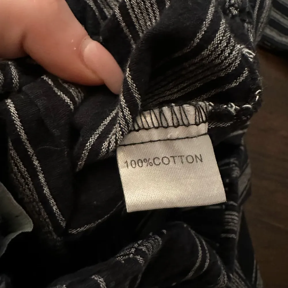 navy blue & gray striped pants - Image 7