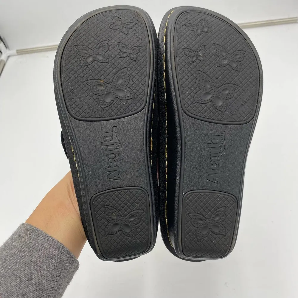 Alegria Women's Multicolor Metallic Carina Veranda Slip On Sandals Size 37 - Image 10