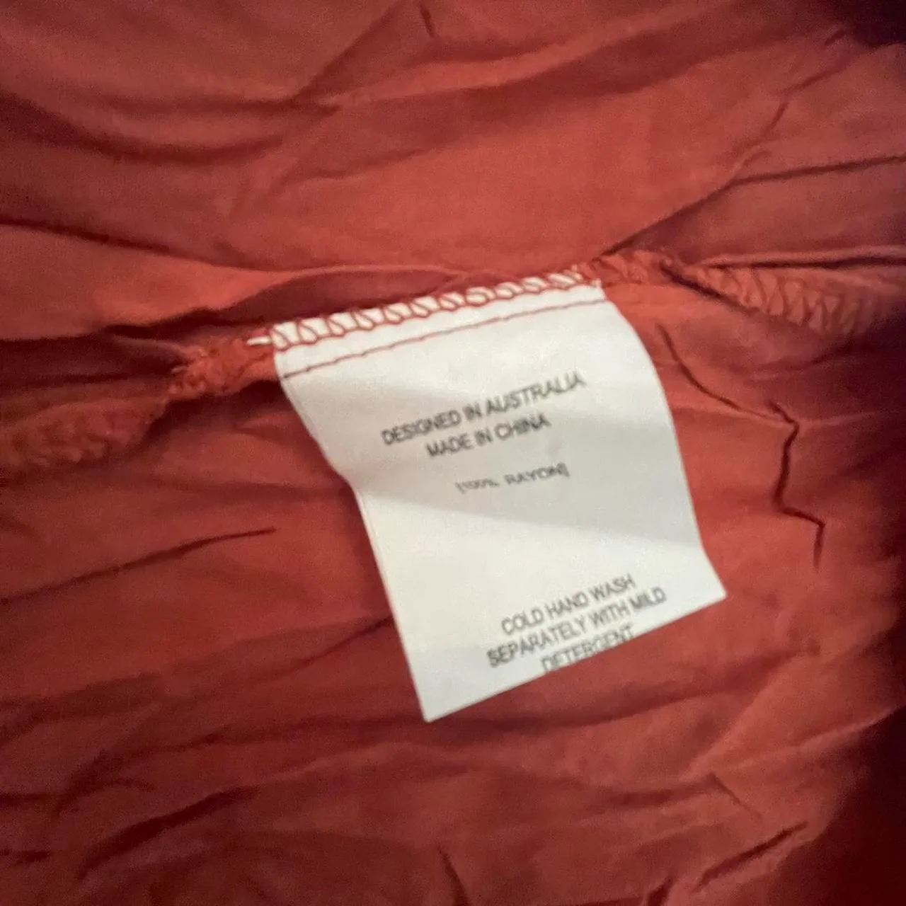 Petal and Pup  Rust Baker Dress - Image 4