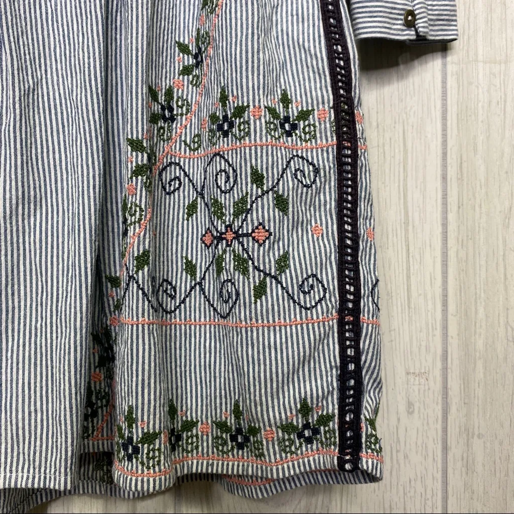 Anthropologie Akemi + Kin Maddie Boho Embroidered Dress size 0 *FLAWED* - Image 10