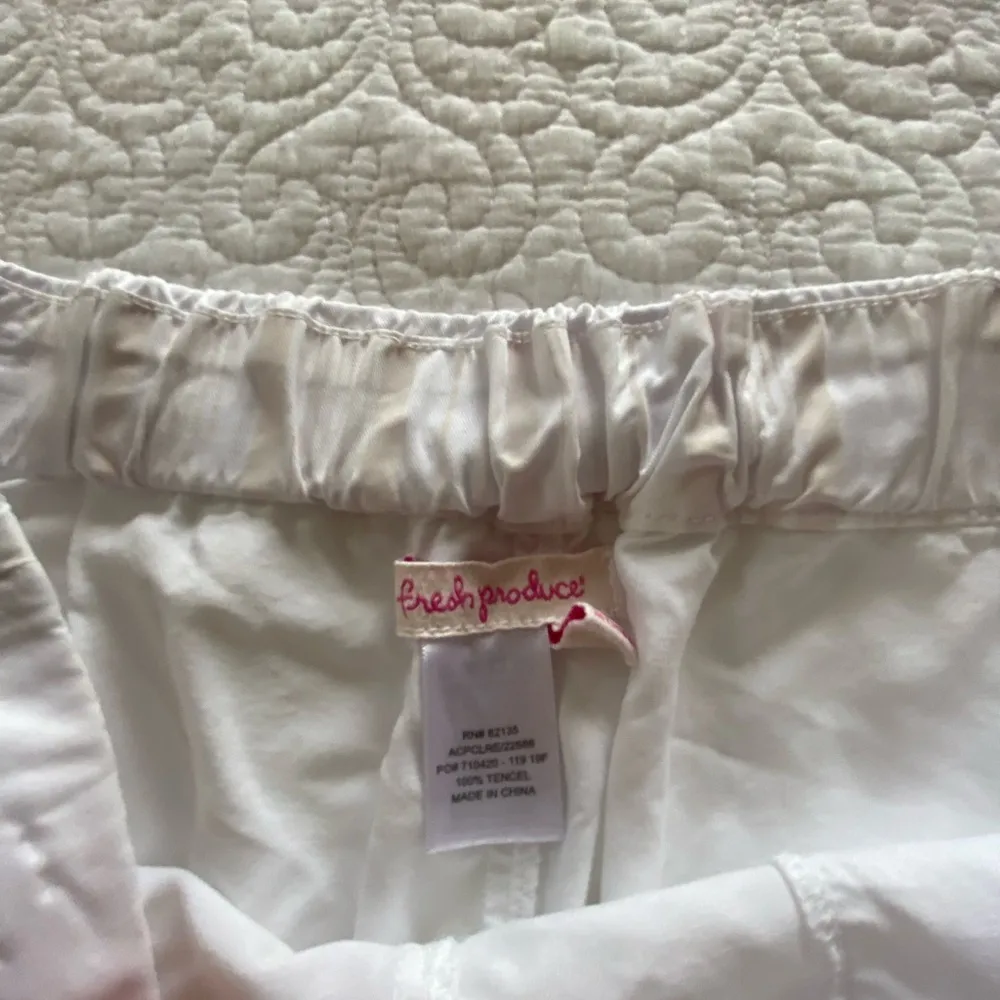 Fresh Produce Cropped Pull On Wide Leg Tencel Pants Size Small - Image 5