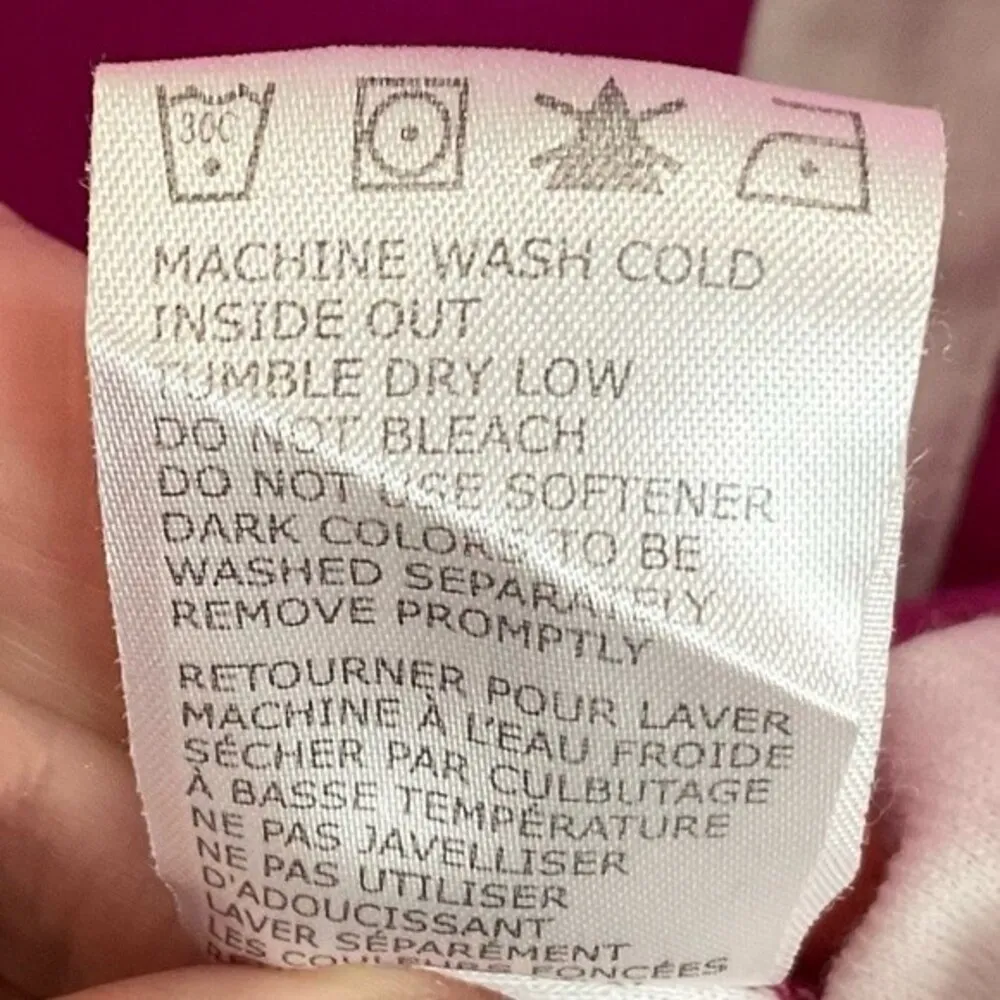 Nivo Purple Sleeveless Golf Polo Snap Front Ladies Sz Med Collared Shirt Top - Image 4