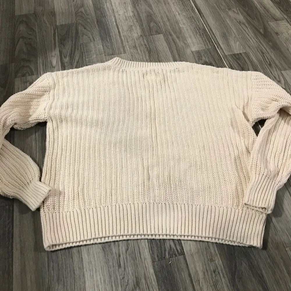 Victoria’s Secret Knit Ivory White Sweater; size X-Small - Image 10