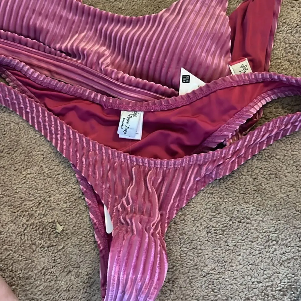 Dippin Daisy Revibe Bikini L Pink Size L - Image 9