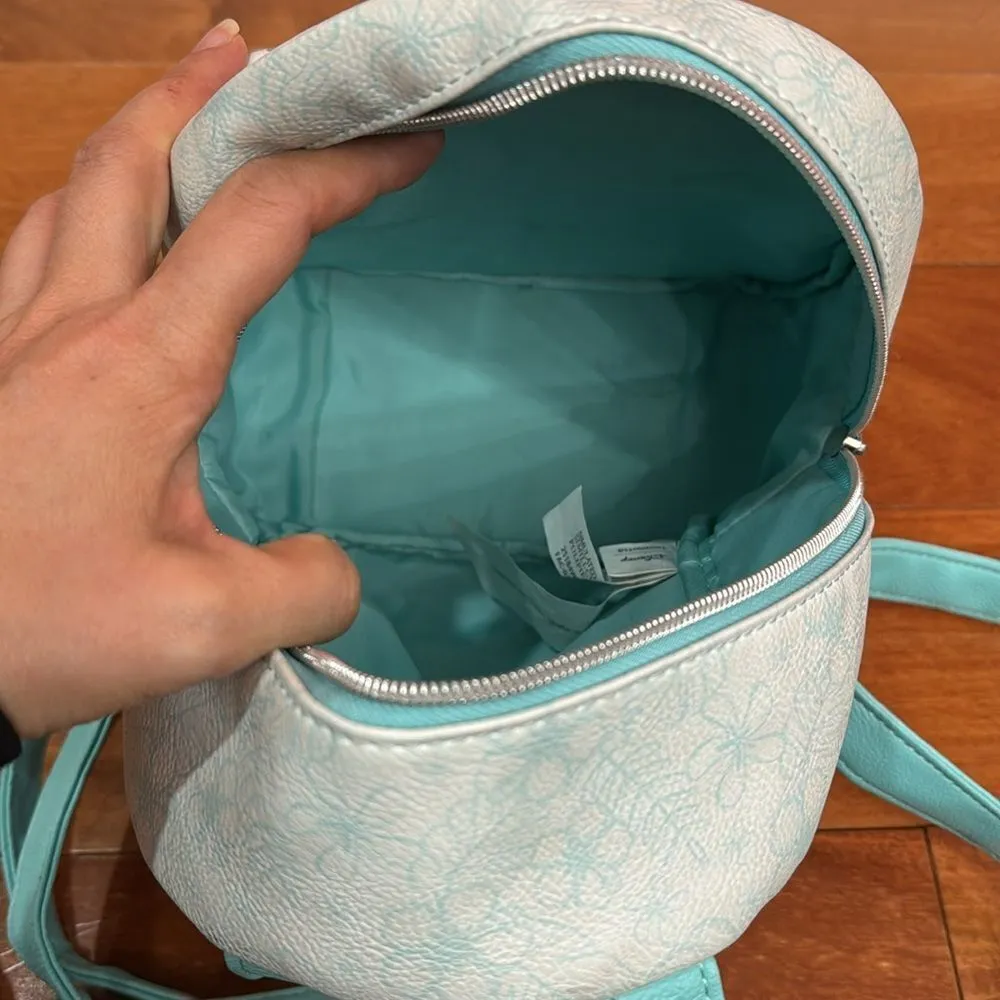 Loungefly Disney Lilo And Stitch Hibiscus Flowers Sketch Mini Backpack - Image 3