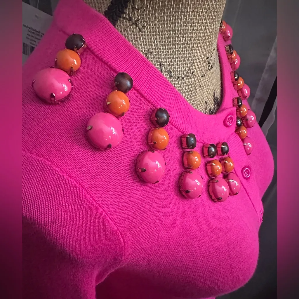 Kate Spade Rio Embellished Cardigan NWT - Image 8