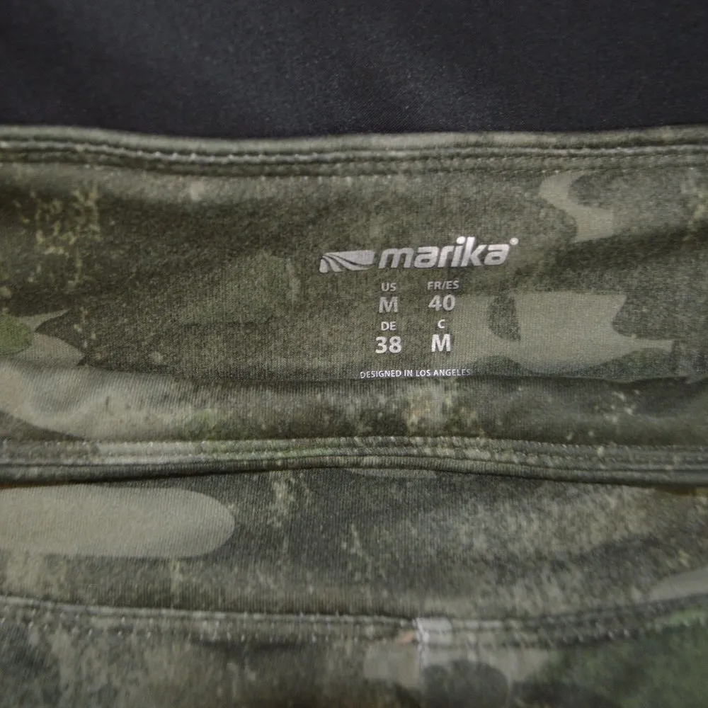 Marika Green Camo Greem Leggings M Size M - Image 3