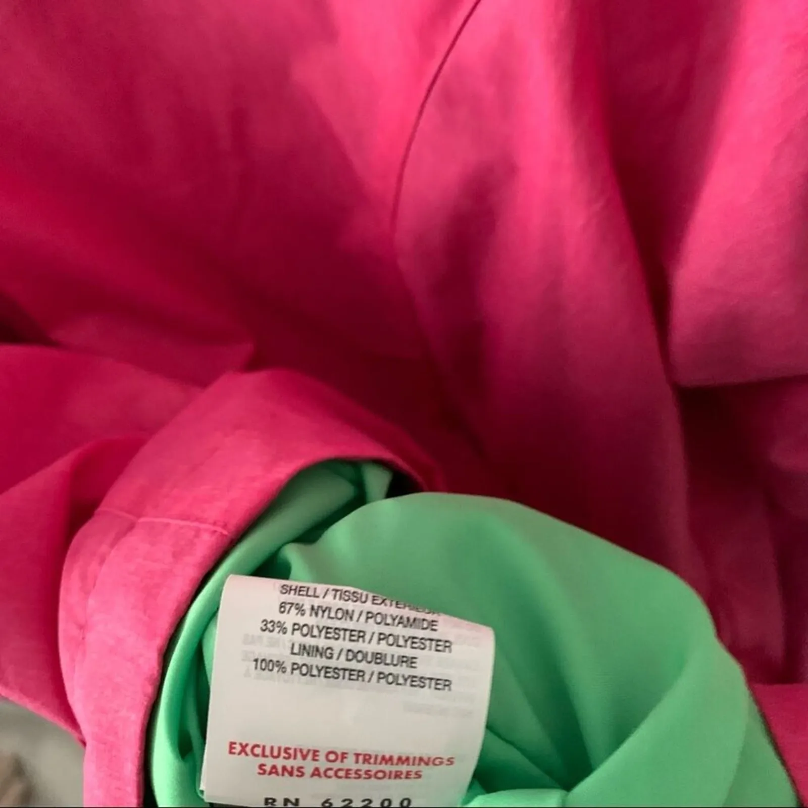 Puma Golf Wind Jacket Cabaret Heather Bright Pink NWT - Image 8