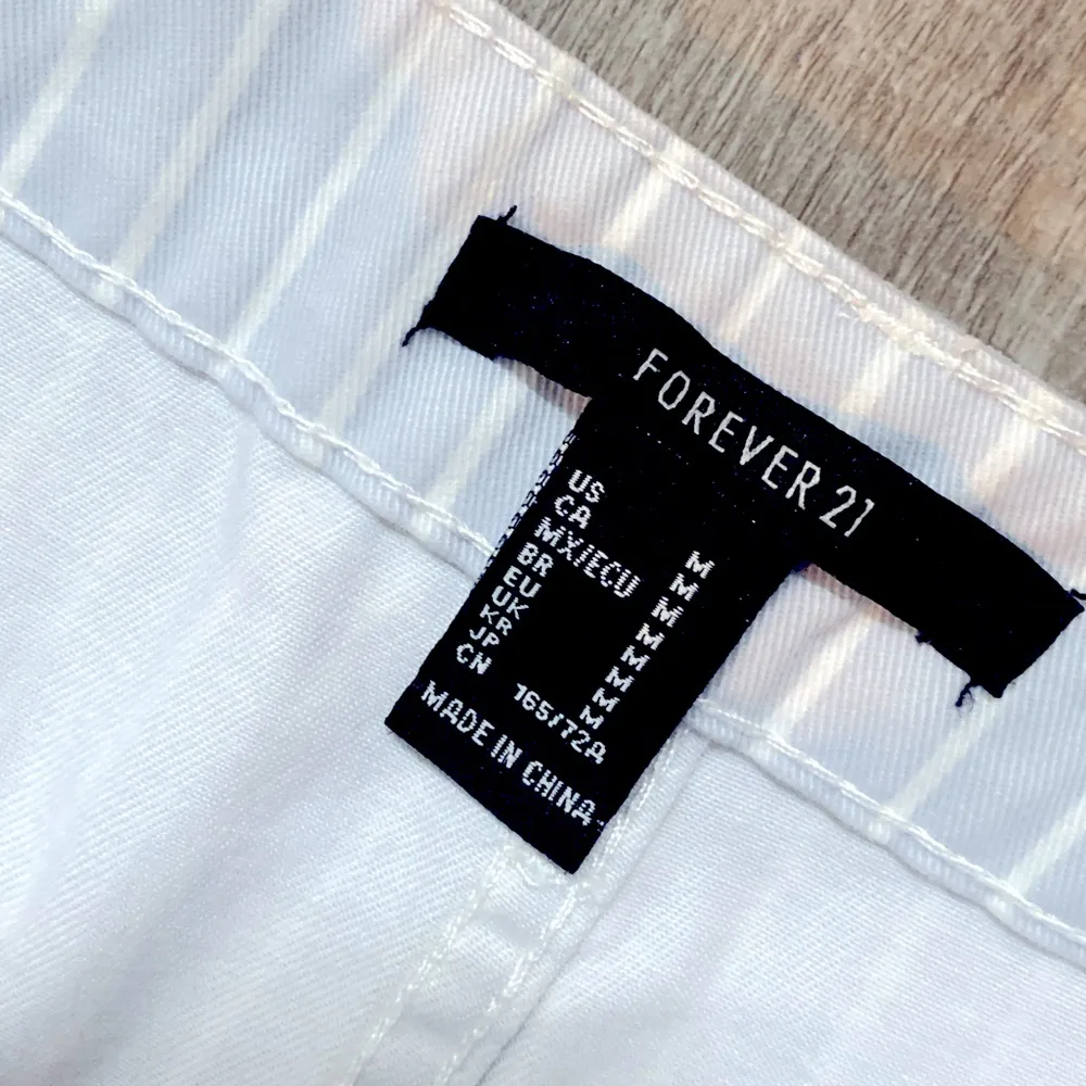 FOREVER 21 Y2K Stripe Mini Skirt Blue Medium Pencil Retro Preppy Academia Casual - Image 5