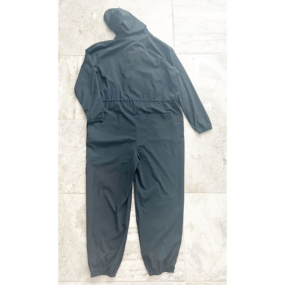 Anthropologie’s Dolan Lightweight Hooded Jumpsuit in Black, Size L/XL NEW w/Tag - Image 6