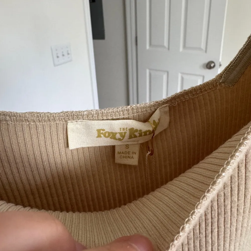 The Foxy Kind Airplane Mode Romper Tan - Image 8