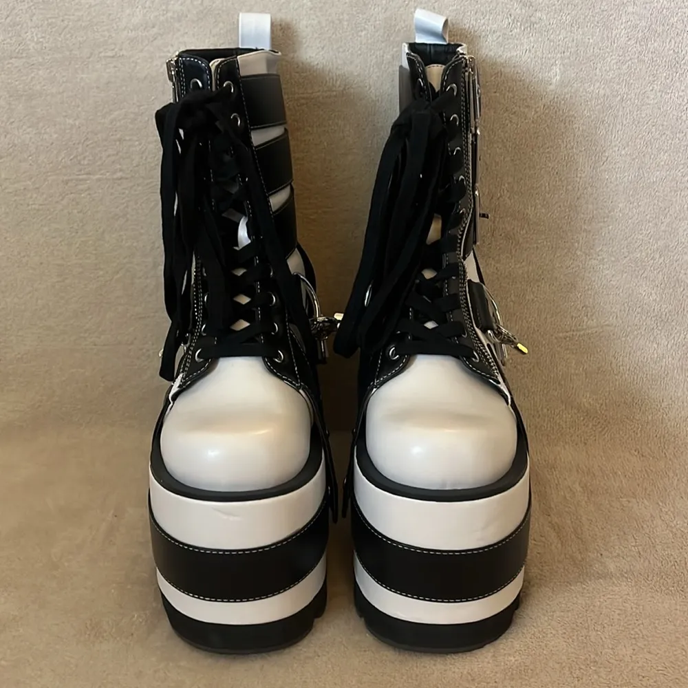 EUC Killstar Bone Stomper Boots - Image 3