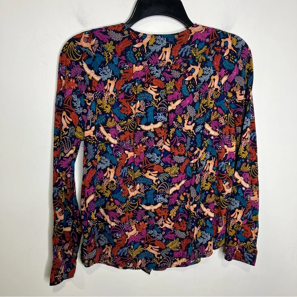 25‎ of 52 conversations by Anthropologie limited edition blouse size 4 - Image 9