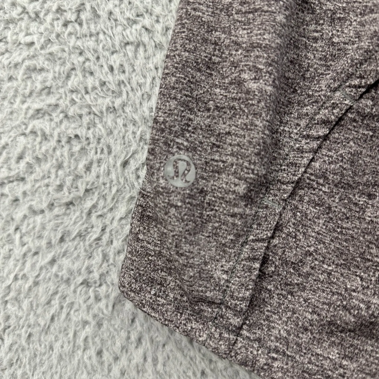 Lululemon Run Times Shorts Low Rise 4" Gray Athletic Athleisure Running Women‎ 8 - Image 4