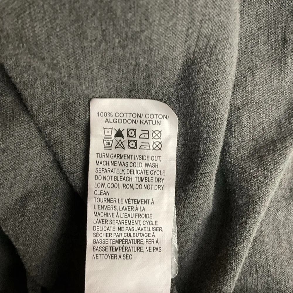 Lucky Brand Jack Daniels Gray/Black/White Distressed T-Shirt - Image 5